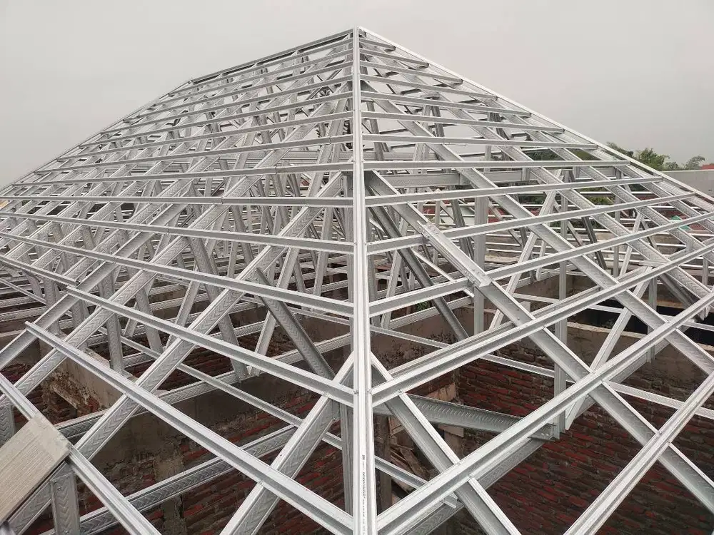 Bongkar Renovasi Atap Serahkan Baja Ringan BIMA TRUSS Pasti Beres