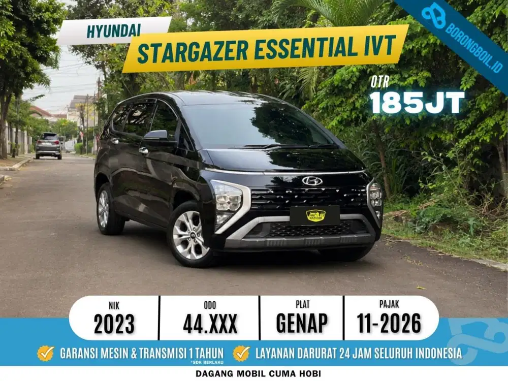 WOOWW DP 6JUTA !! HYUNDAI STARGAZER ESSENTIAL IVT 2023