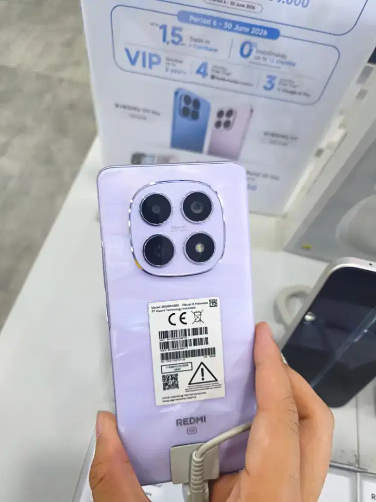 Readyy Redmi Note 15 4G & Redmi Note 15 5G.Cicilan syarat KTP saja