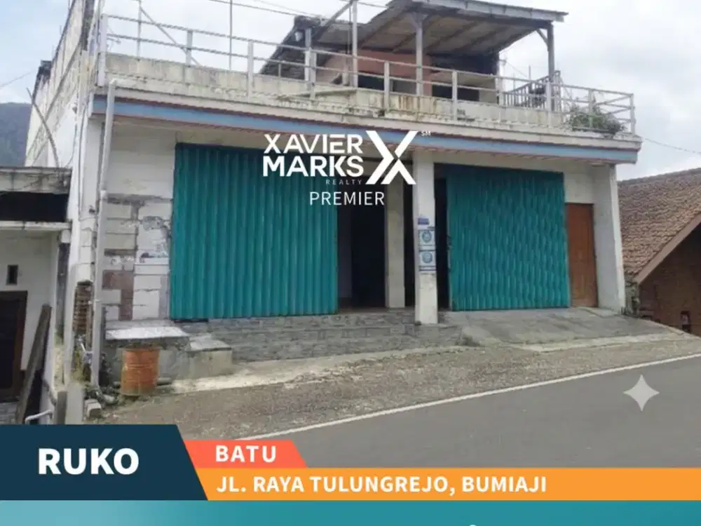 Dijual Ruko 3 Lantai Akses Mudah di Tulungrejo Bumiaji Batu