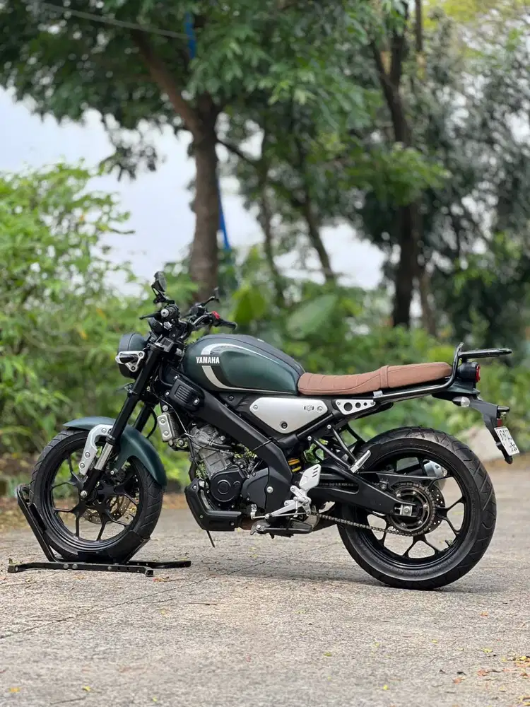 YAMAHA XSR 155 2021 HIJAU KM LOW PAJAK HIDUP SUPER MULUS