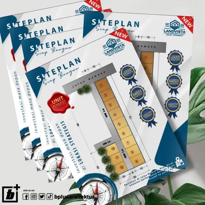 Jasa Buat Siteplan/ Masterplan/ Kavlingan