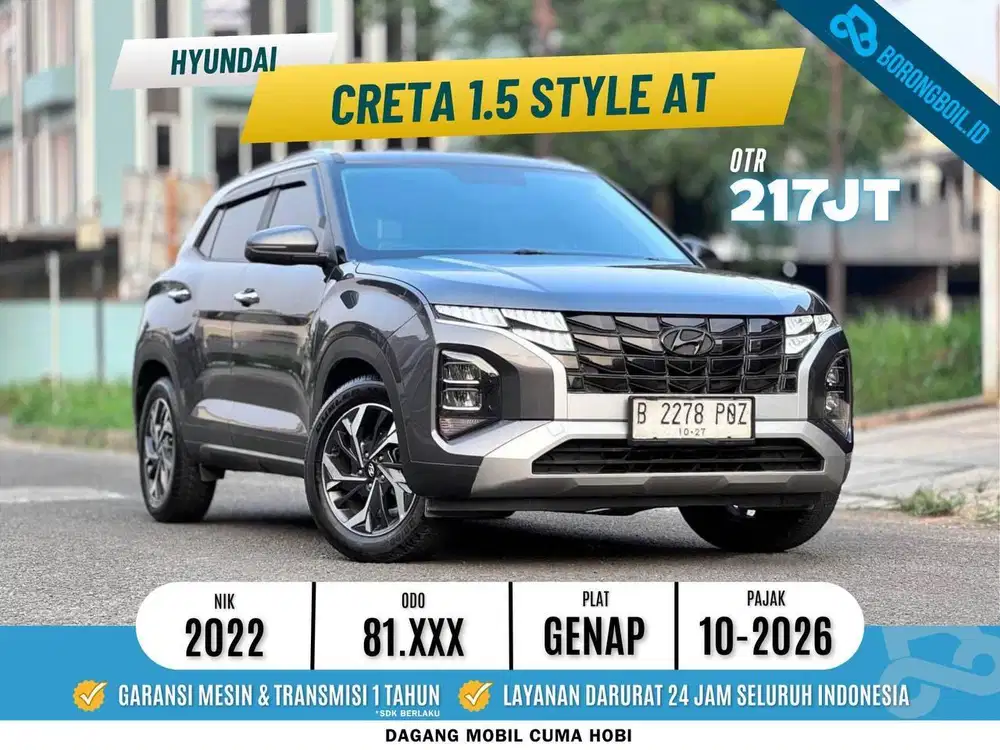 Hyundai Creta Style AT Abu Abu 2022