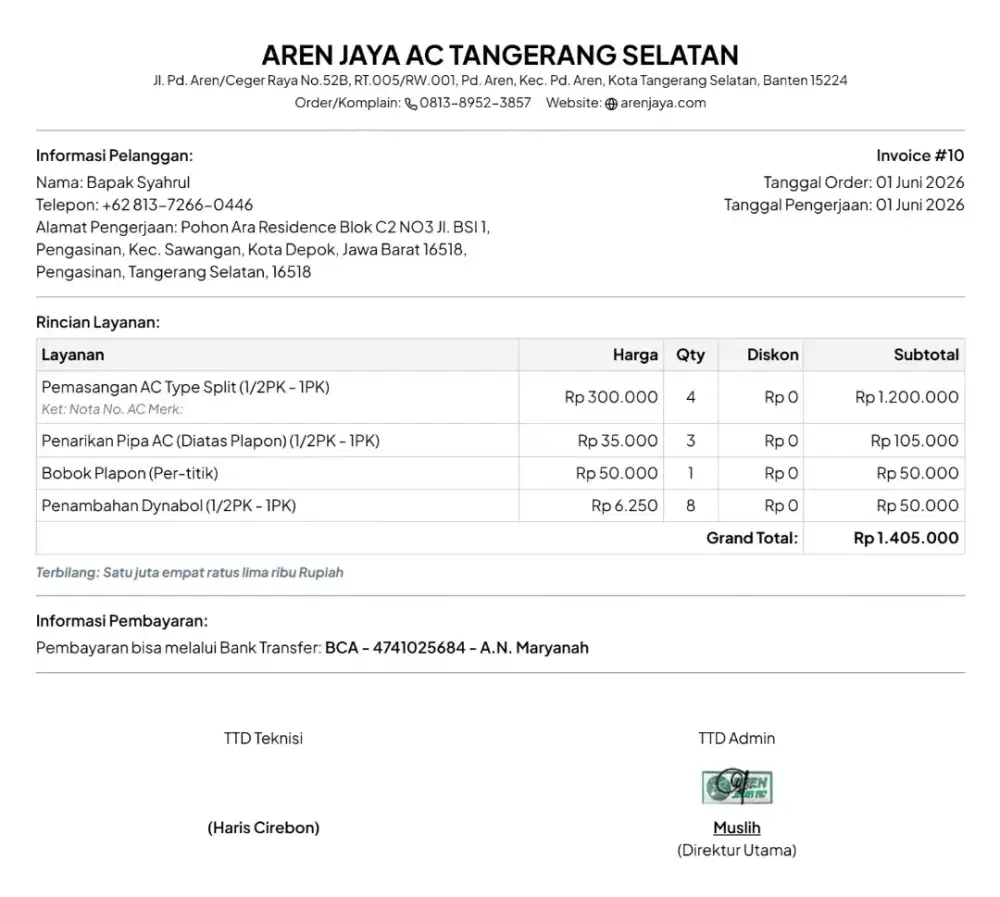 Unit kulkas type 2 pintu merk Sharp dingin bagus bergaransi