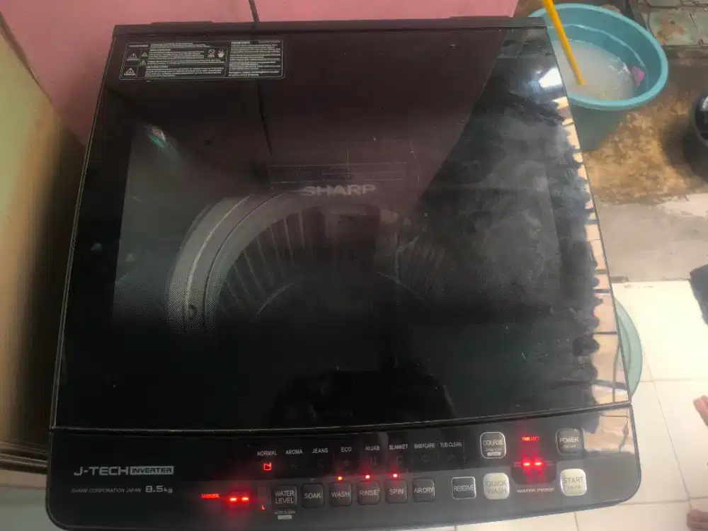 Mesin Cuci Sharp Jtech inverter 8,5KG