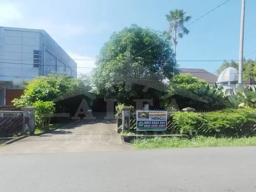 Jual Cepat Tanah Luas Rumah Mewah Tengah Kota Pontianak