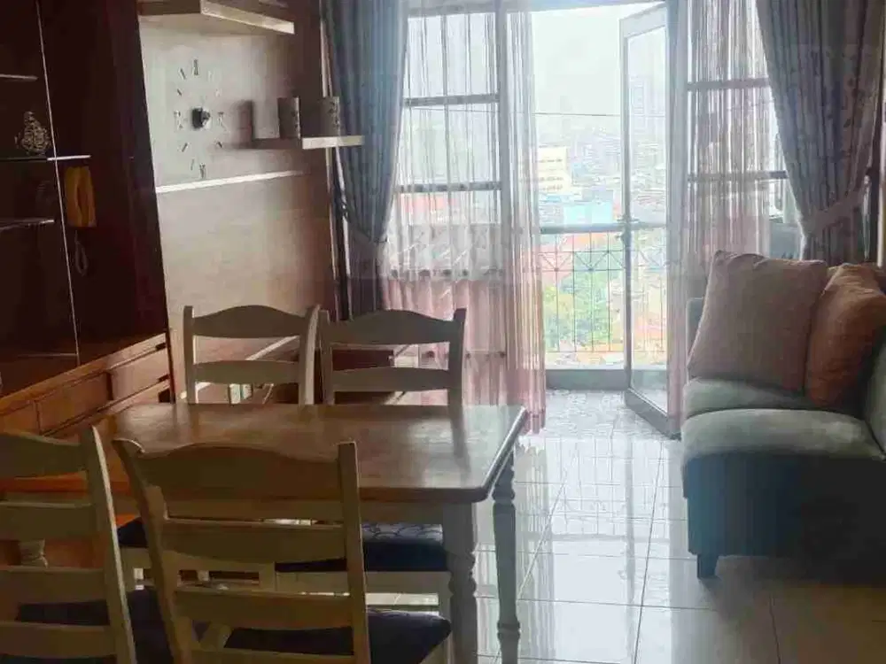 Disewakan cepat Apt Salemba Residence Jkt Pusat siap huni 2 BR 53 M2 Rp.68 jt