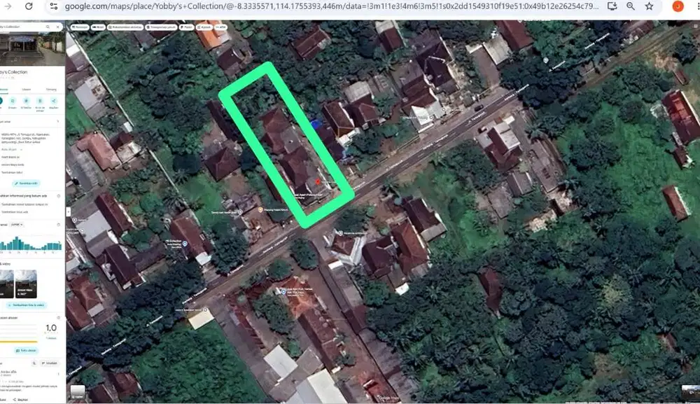 DIJUAL TANAH STRATEGIS  DI SEMPU - BANYUWANGI (JALAN RAYA TEMUGURUH)