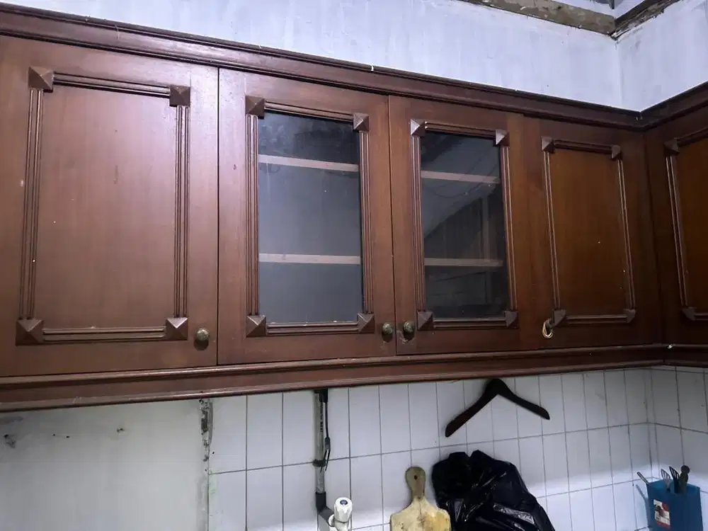 Kitchen set jati 6 pintu