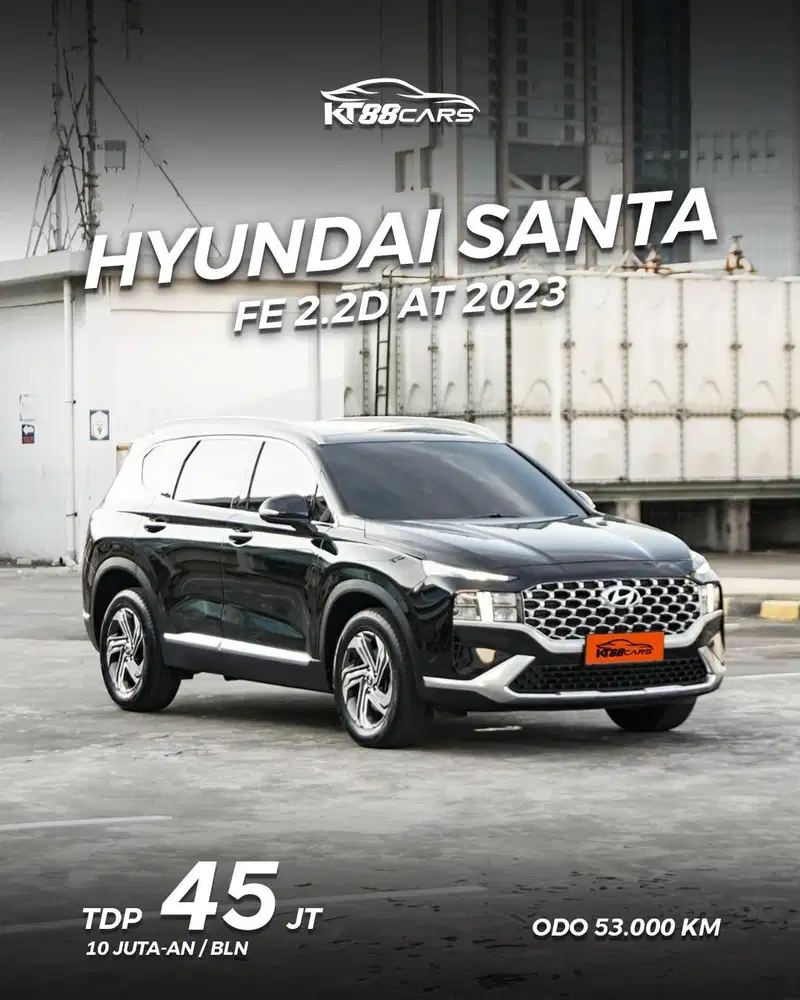 Hyundai Santa FE 2.2D AT Tahun 2023 KM 53 Rb