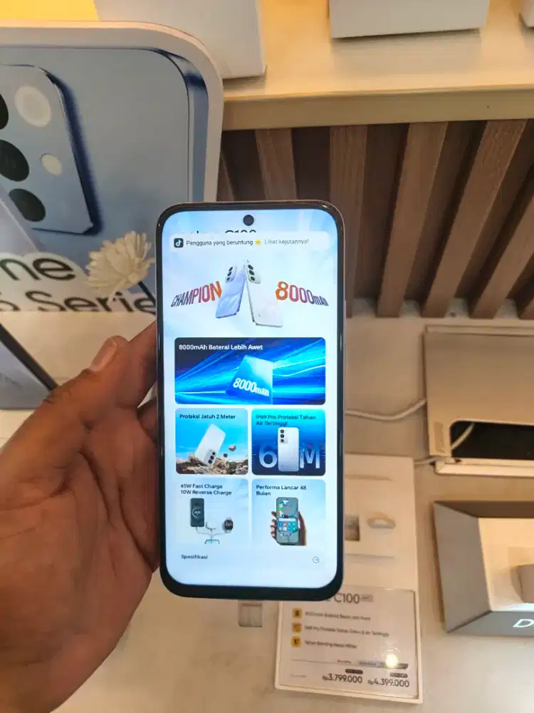 REALME C100 PROMO KREDIT BUNGA RINGAN