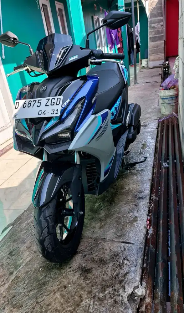 AEROX ALPHA CONECTED WARNA TERBARU LOW KM LIKE NEW