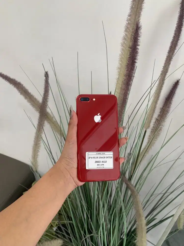 IPHONE 8PLUS 256GB RED EX INTER