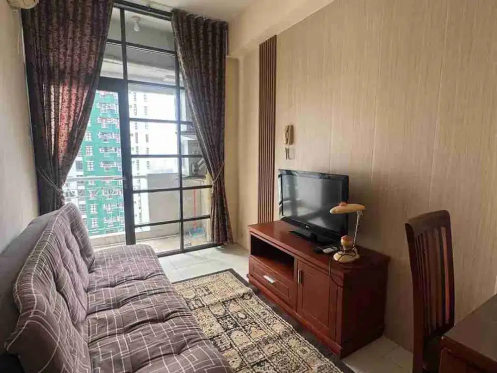 Disewakan Apt Salemba Residence Jkt Pusat 1 BR 31 M2 Rp.43 jt / thn
