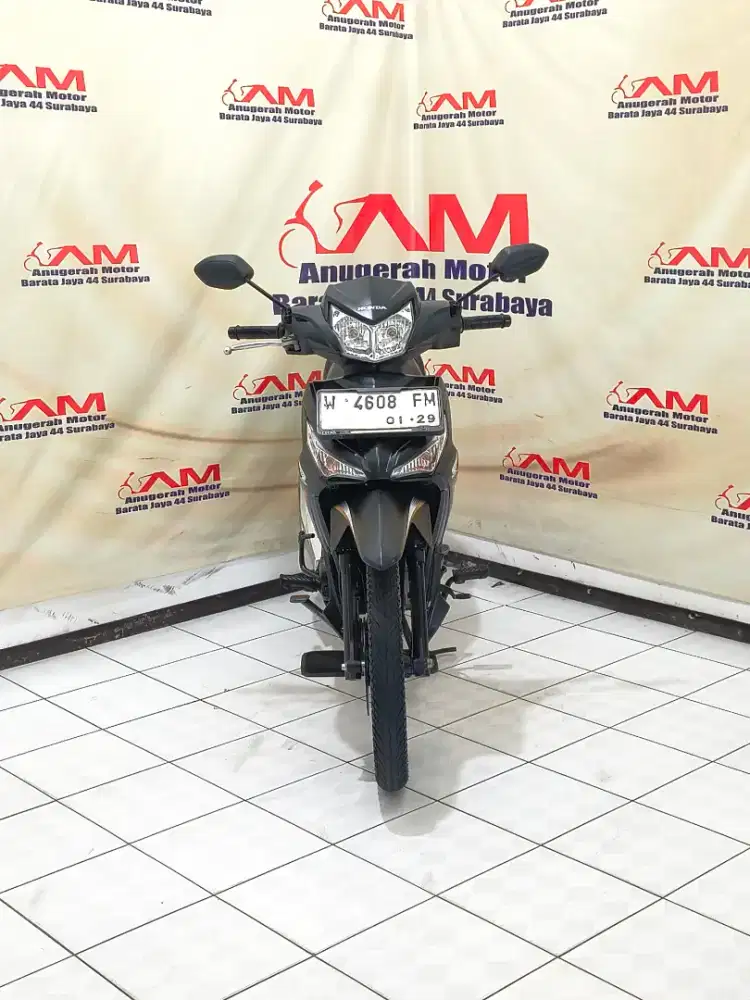 Honda supra x 125 fi Tahun 2023 warna hitam