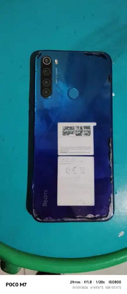 Xiaomi note 8 4/64gb matot