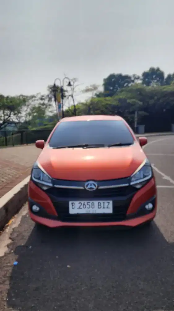Dp 3,5jt angs 2,710 × 59bln!! Ayla X 1.2cc manual 2020 orange metalik