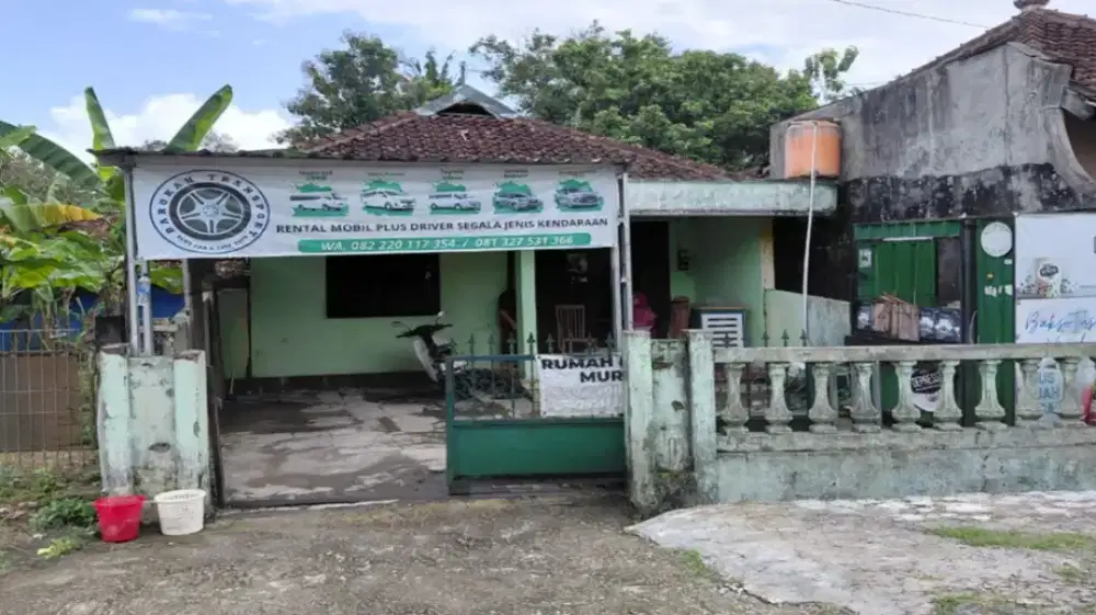 DIJUAL MURAH Tanah Dan Bangunannya di Sleman Jogja (masih bisa nego)