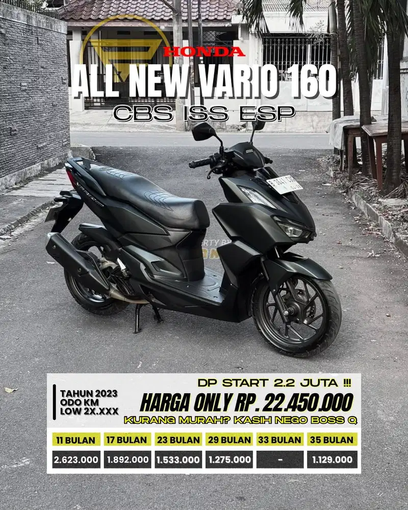 HONDA ALL NEW VARIO 160 CBS 2023