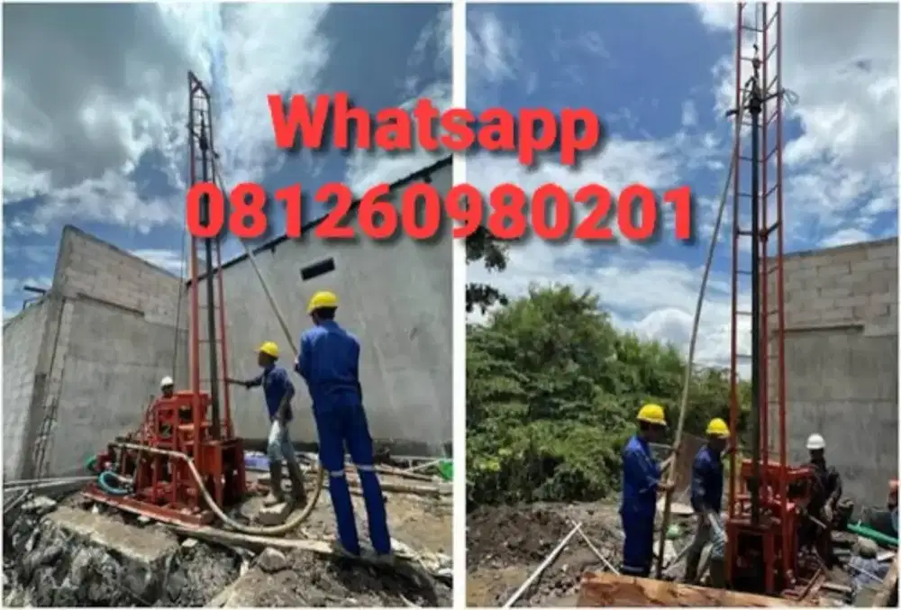 Sumur bor dan filter air bersih