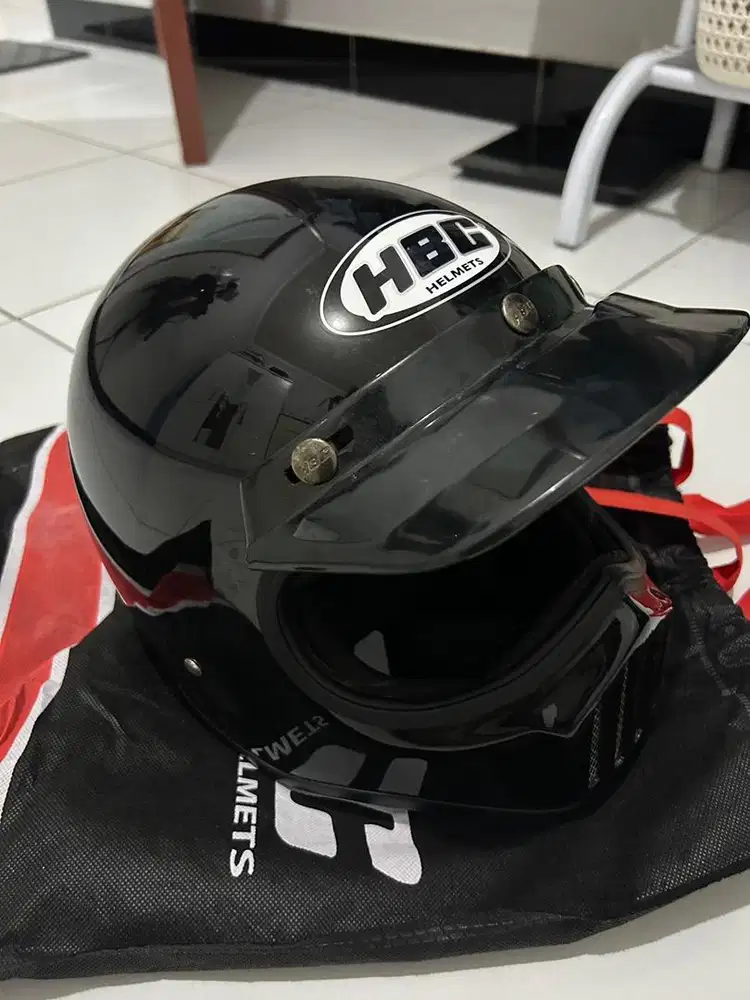 Helm HBC Cakil Black Glossy