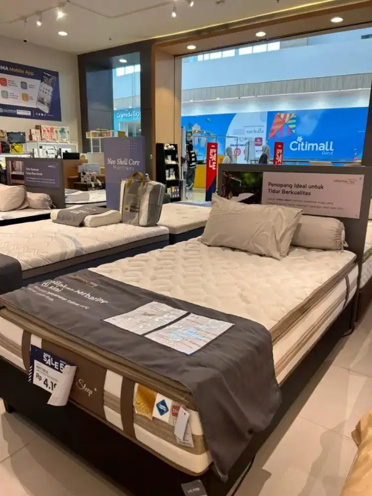 SPRINGBED MINIMALIS BISA CICILAN