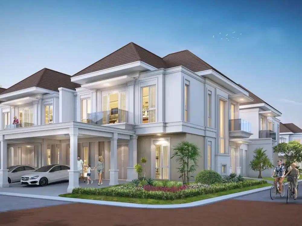 DIJUAL RUMAH PARAMOUNT SERENADE LAKE BSD TANGERANG