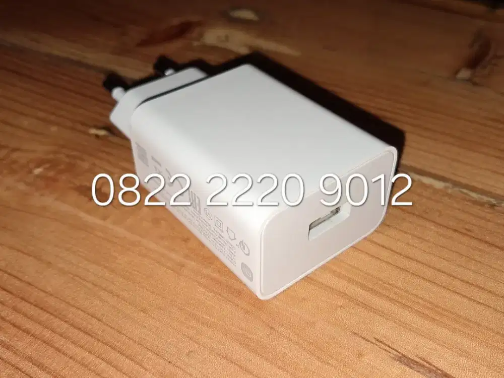 Xiaomi 22.5W Fast Charging Power Adaptor (Type-A) Kepala Charger Cas