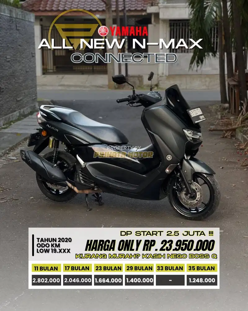 CREDIT DP MULAI 2.5 JUTA !!! YAMAHA ALL NEW NMAX CONNECTED 2020