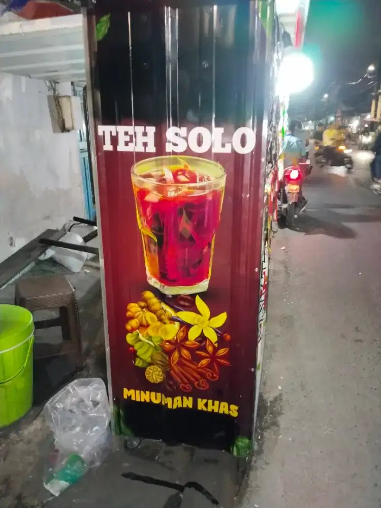 Gerobak Usaha Teh Solo