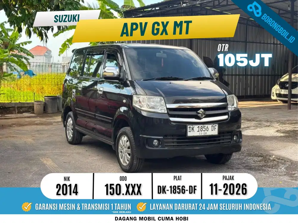 SUZUKI APV GX MT 2014 TERMURAH