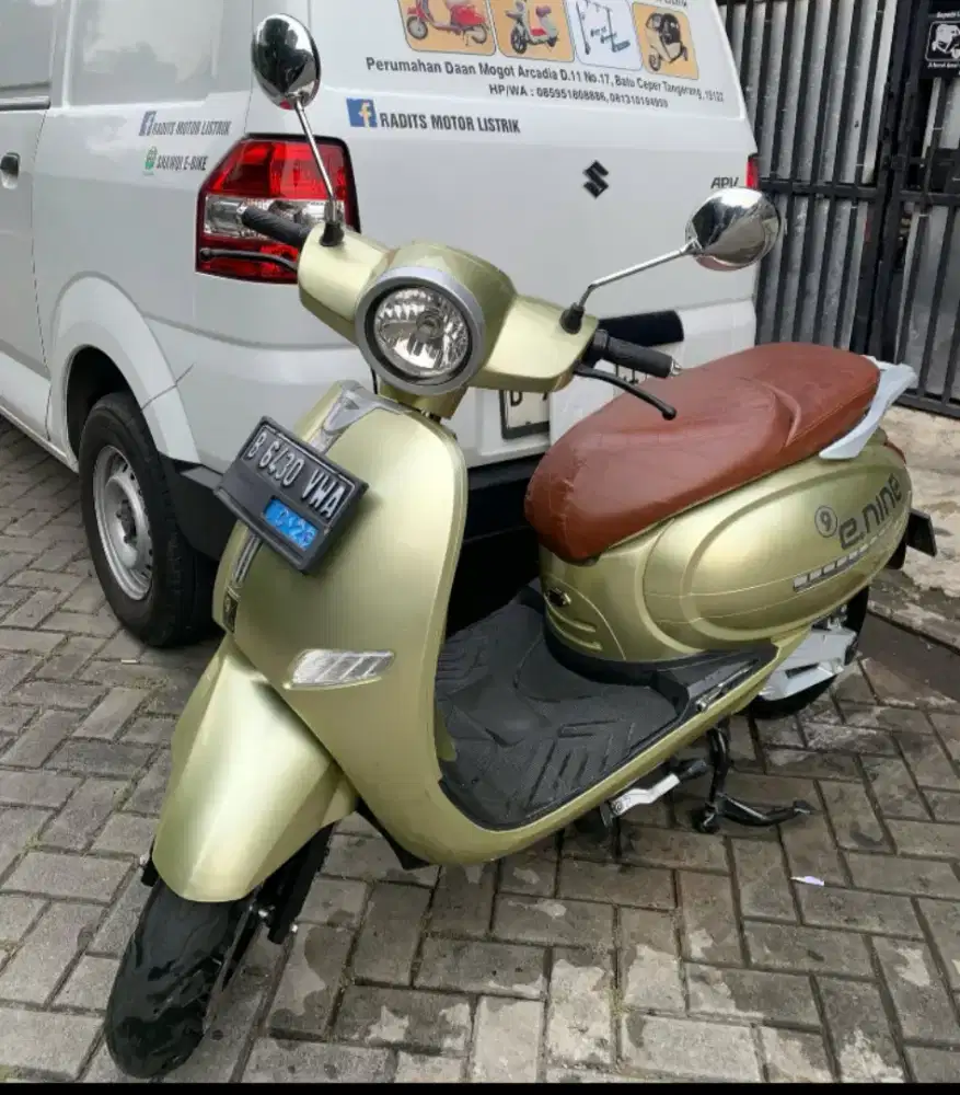 MOTOR LISTRIK/ SEPEDA LISTRIK E-NINE  SECOND