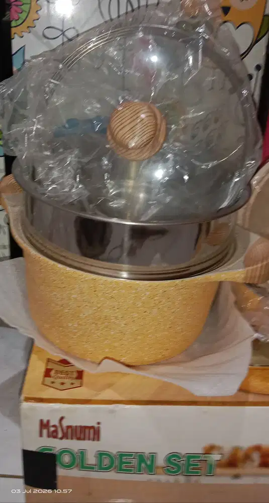 panci keramik 1set.. jakarta selatan