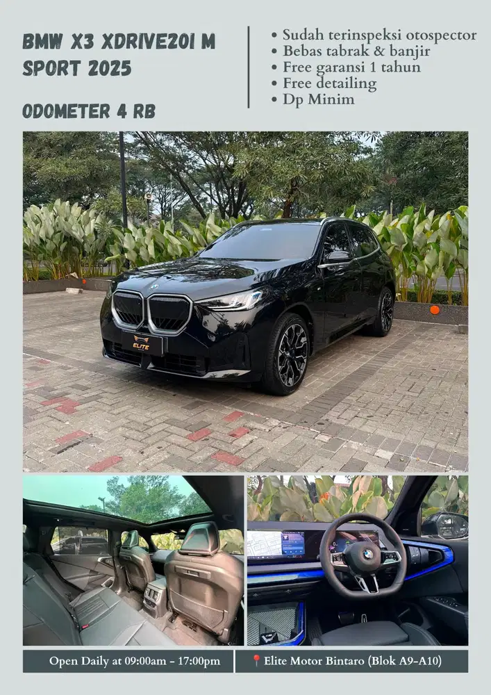 BMW X3 xDrive20i M Sport 2025
