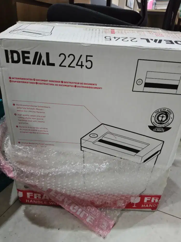 Paper Shredder IDEAL 2245 SC ( mm)