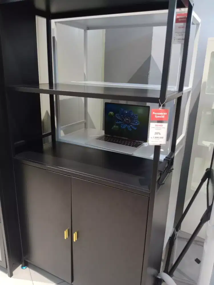 Cabinet steel warna hitam