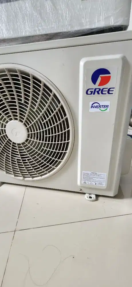 AC 1pk gree low watt kondisi seperti baru pembelian 2 juli 2023