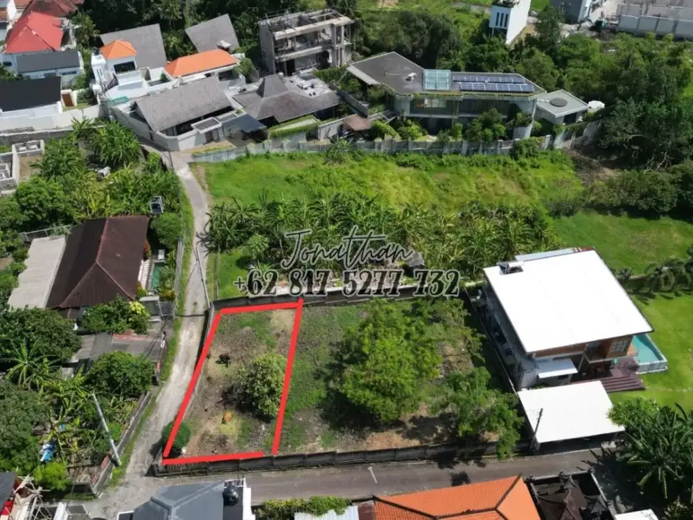 TANAH FREEHOLD LEBAR DEPAN 21 METER DI GANG TAMAN SRI PERERENAN