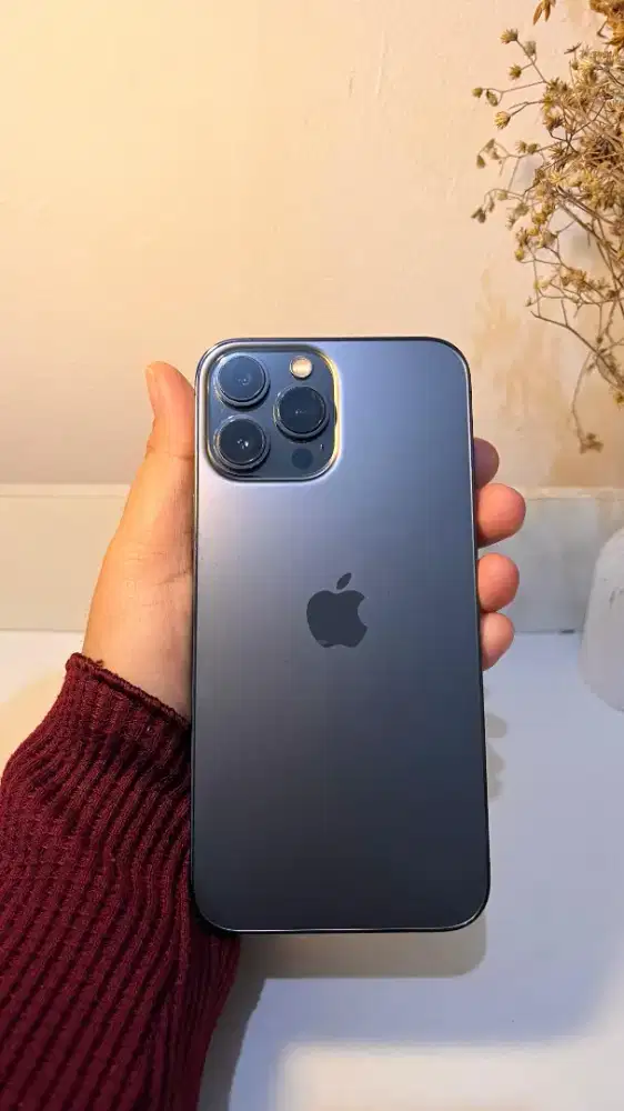 Iphone 13 pro max 128gb second murah fullset