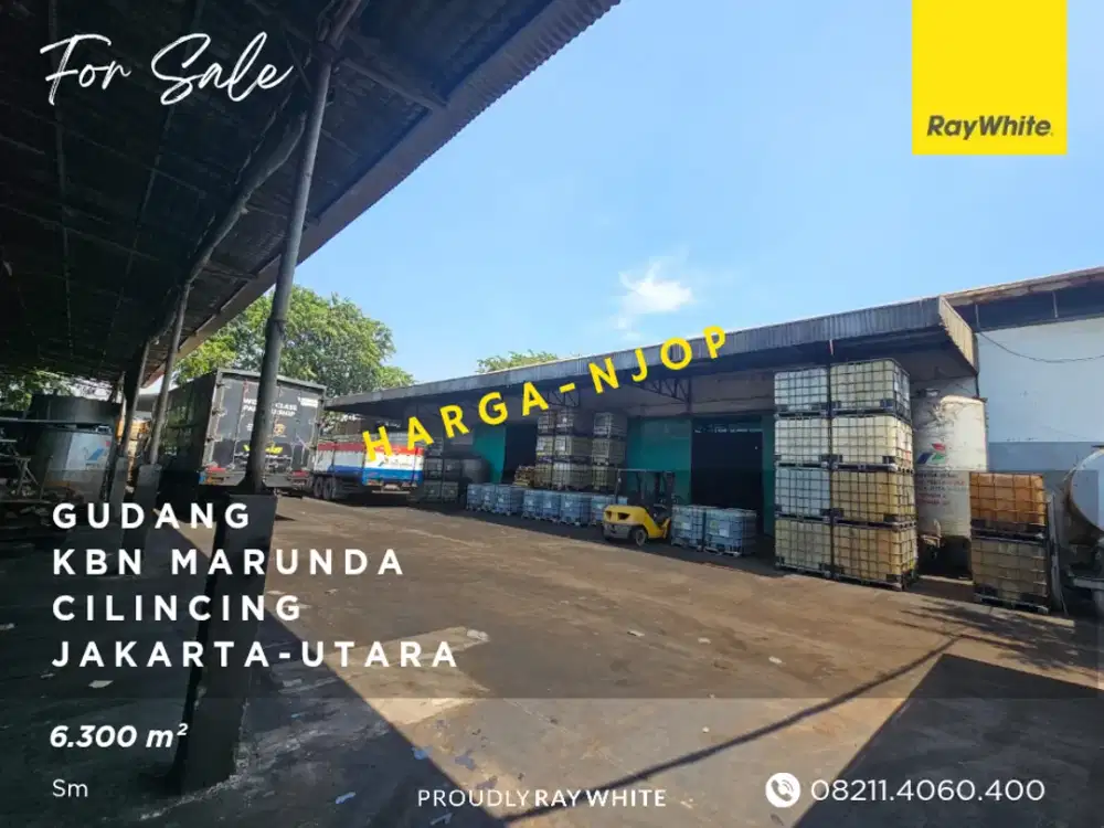 Gudang KBN Marunda - 6.300 m² - Harga NJOP