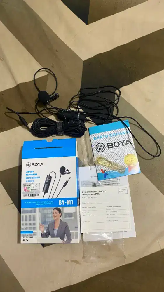 MIC LAVALIER BOYA BY-M1
