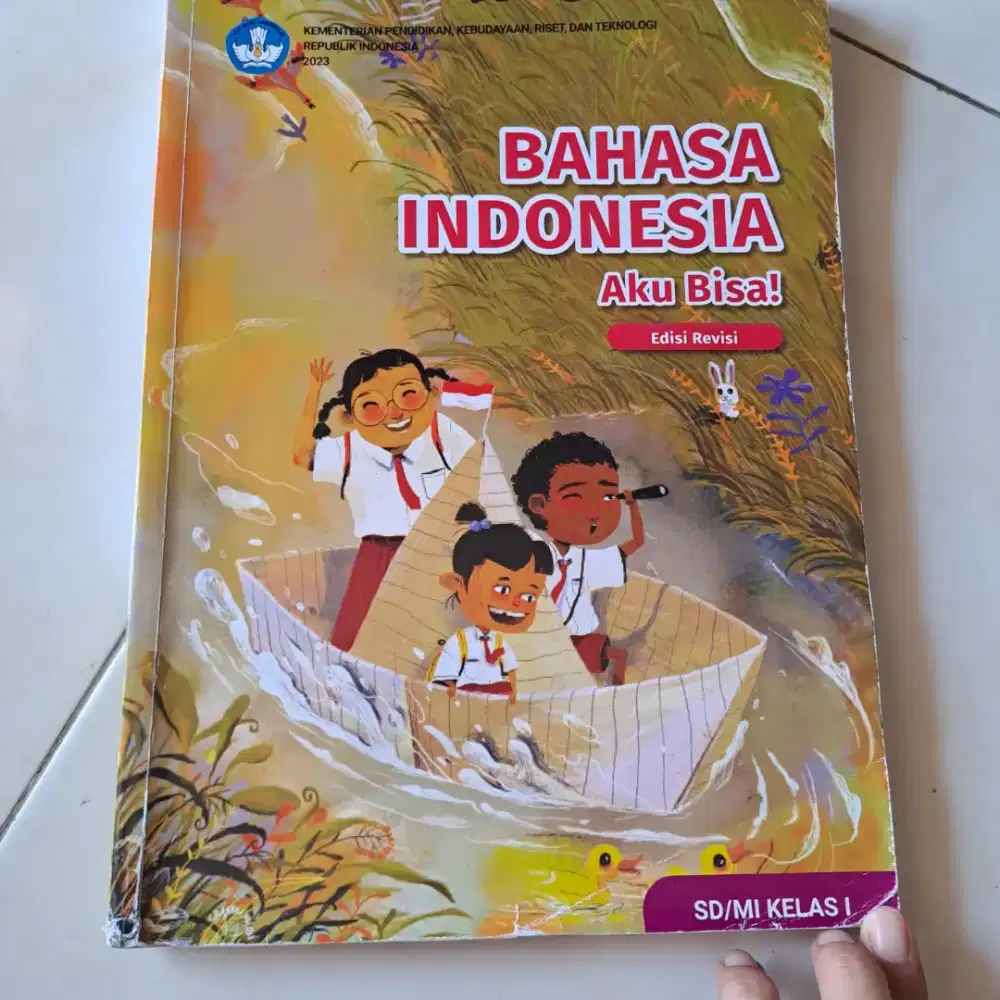 Buku Bahasa Indonesia kelas 1 SD