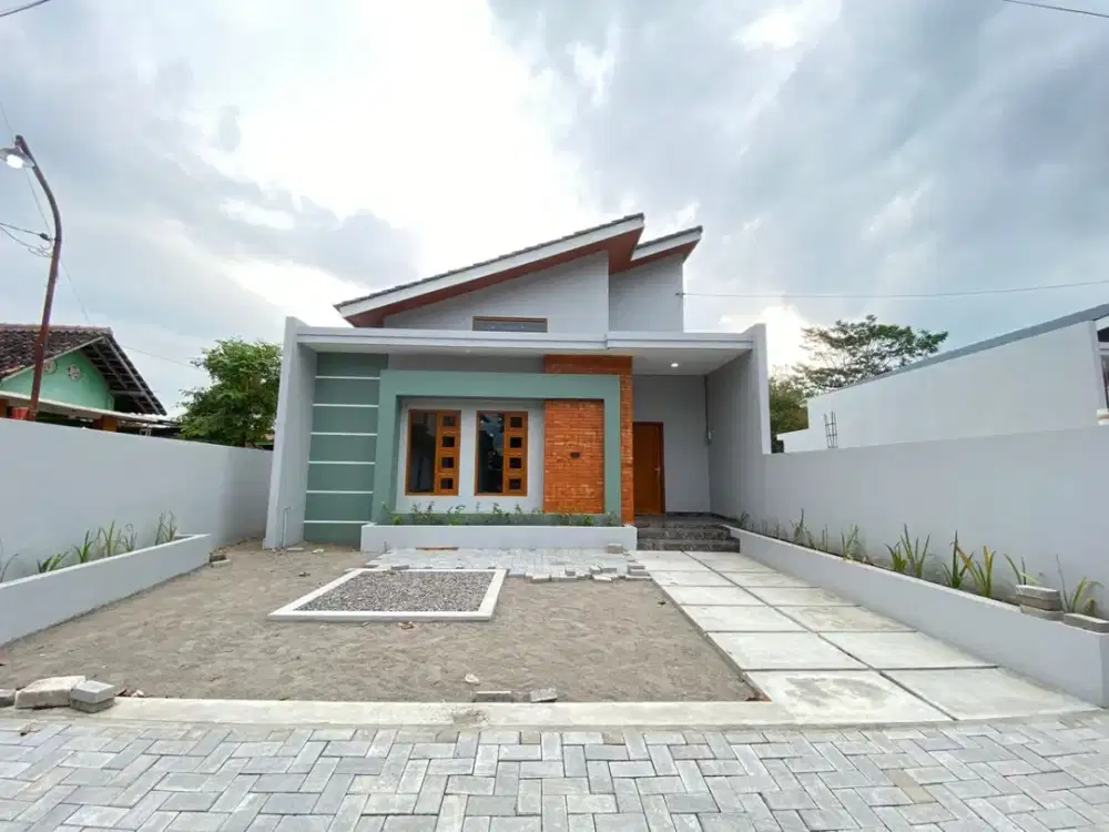 Rumah Modern Suasana Desa di Sleman Dekat Wisata Prambanan - Cocok Sebagai Rumah Pertama, Relaksasi, dan Slow Living