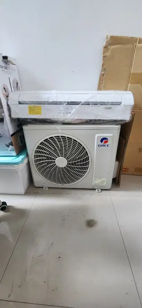 AC 1.5pk gree inverter kondisi sangat bagus pembelian 14 sept 2023