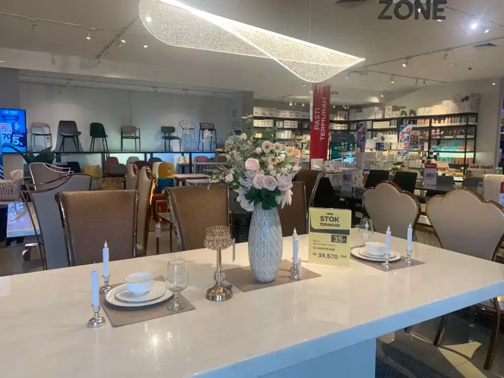 MEJA MAKAN STOK TRAKHIR BISA DI CICIL DENGAN HOME CREDIT