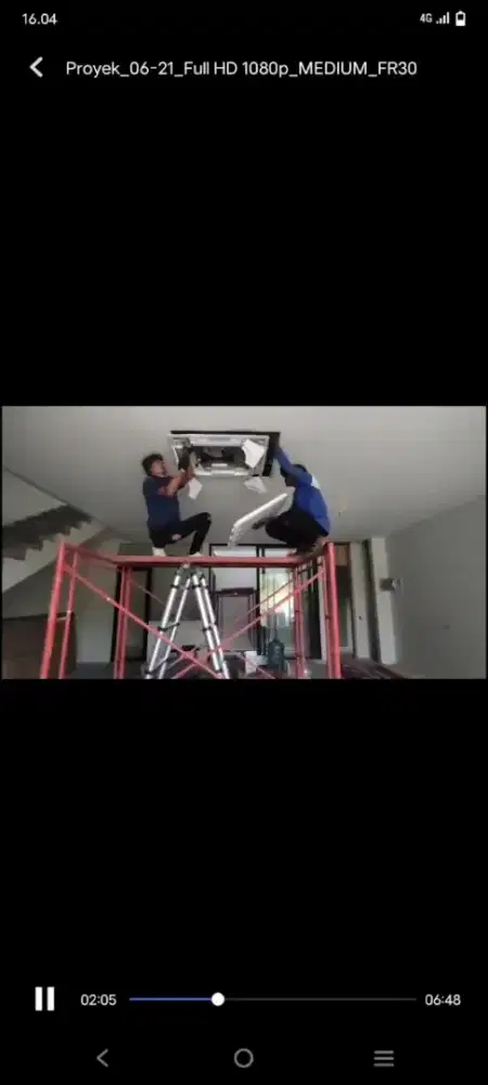 Jasa service AC