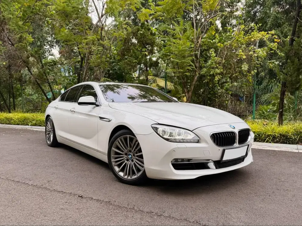 Termurah CASH! 2013 BMW 640i Gran Coupe ATPM (White on Cognac)
