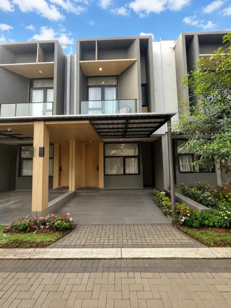 Rumah Full Furnish Di Cluster Svani Tanakayu BSD Lokasi Strategis