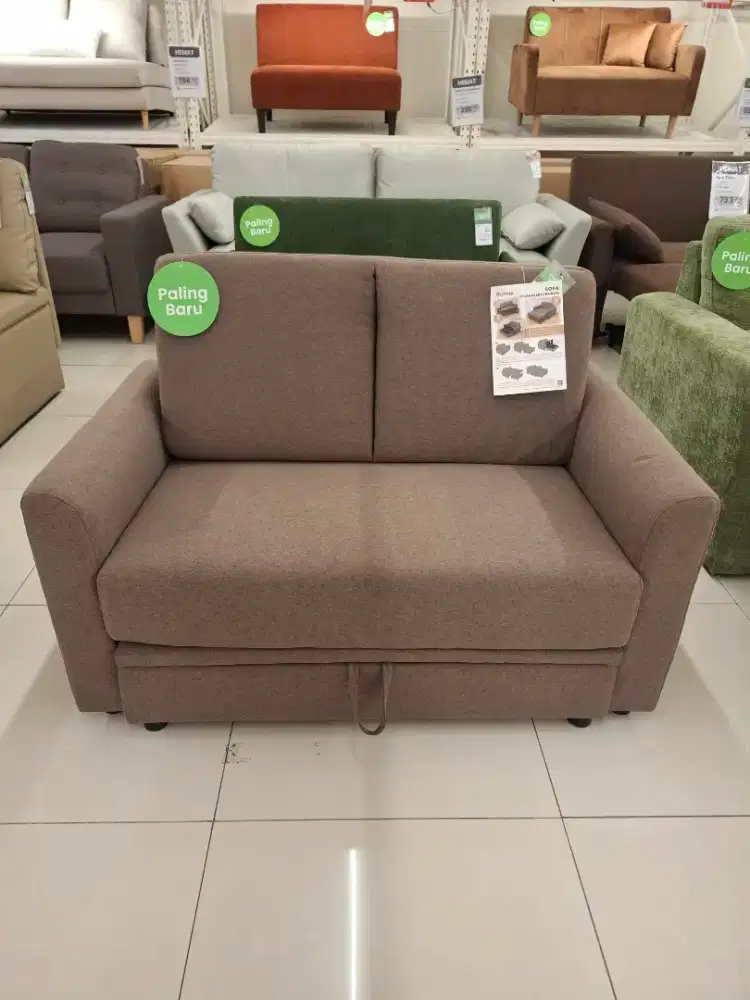 Sofa Santai Minimalis Coklat