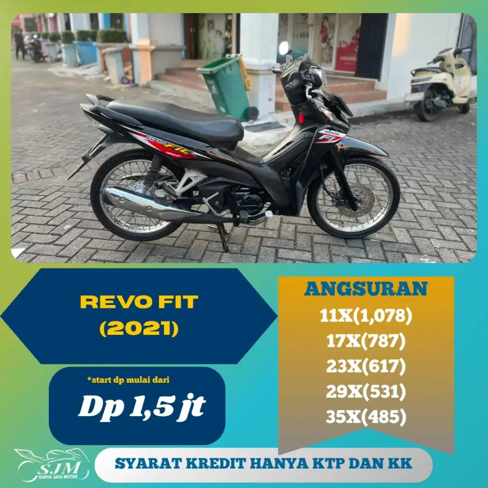 HONDA REVO FIT 2021 CASH & KREDIT